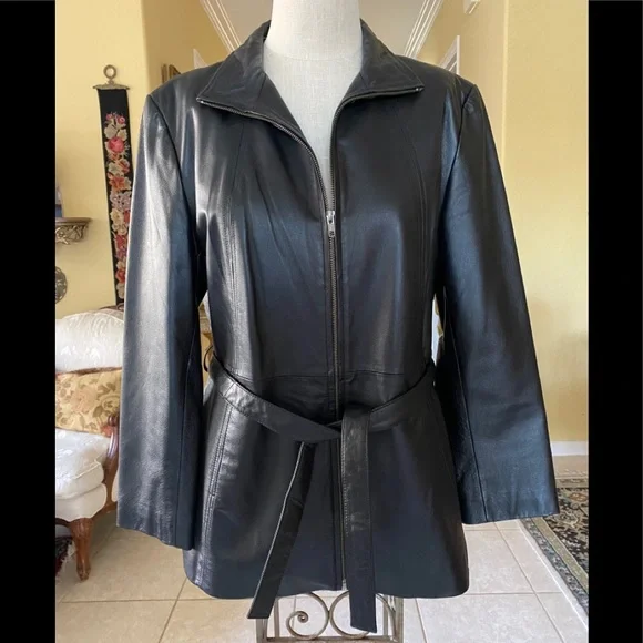 Worthington | Jackets & Coats | Worthington 0 Genuine Black Zipper